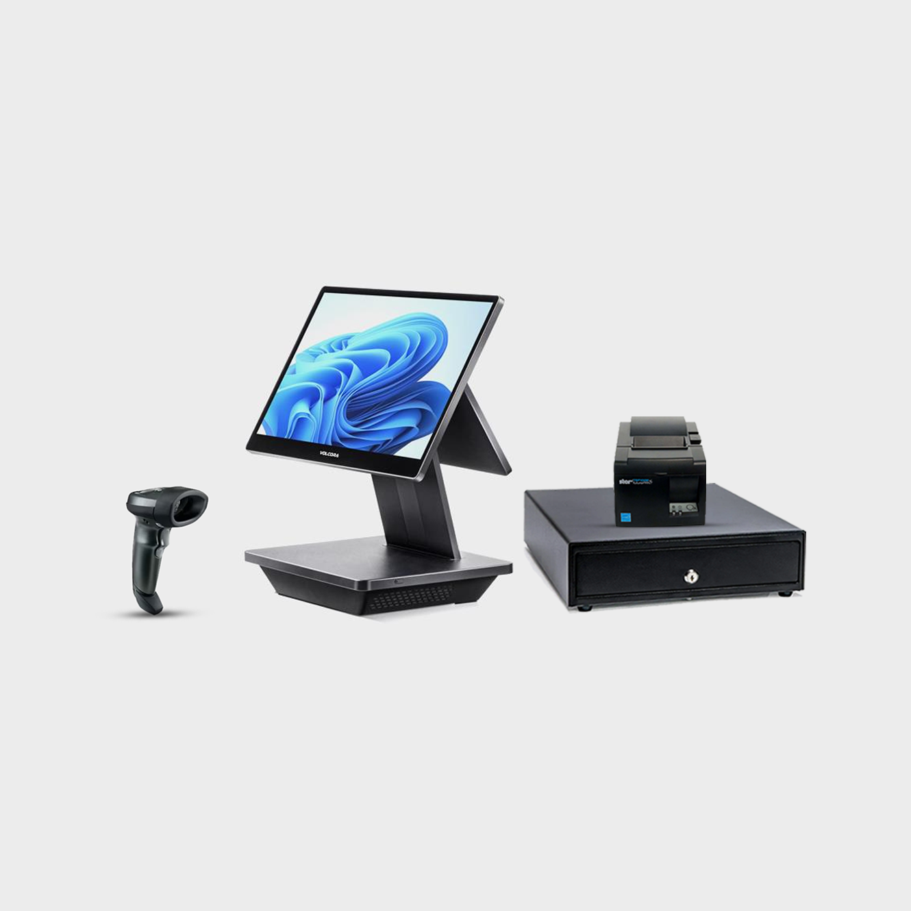 Core Volcora POS Bundle - Dual Display